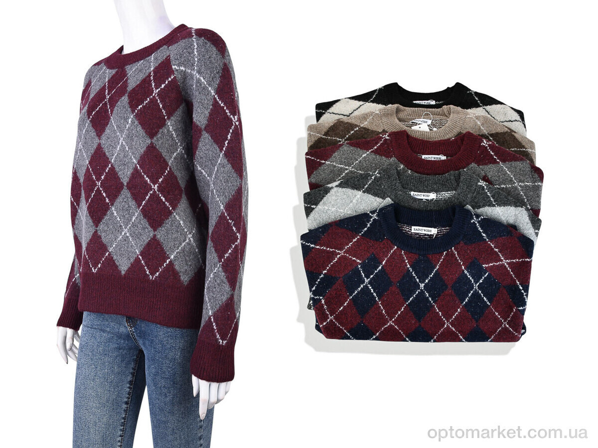 Купить Кофта жіночі 8693 mix Saint Wish мікс, фото 6