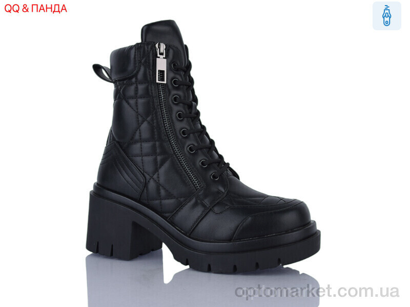 Купить Черевики жіночі 87-1 QQ&Панда чорний, фото 2