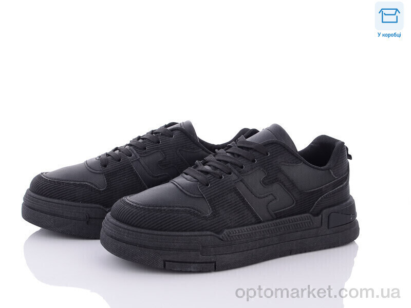 Купить Кросівки жіночі 88-1 Happy чорний, фото 2