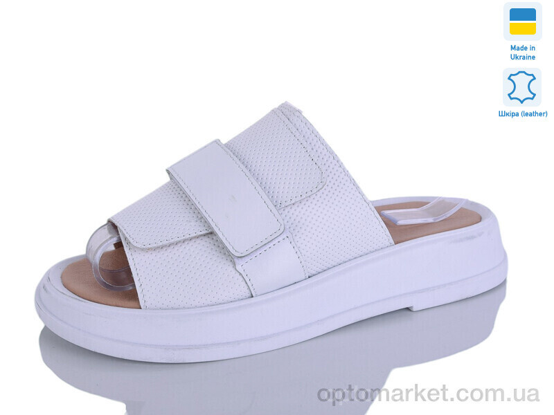 Купить Шльопанці жіночі 88-5 Mermaid білий, фото 2