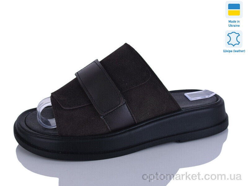 Купить Шльопанці жіночі 88-52 Mermaid коричневий, фото 2