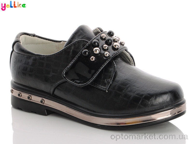 Купить Туфлі дитячі 88-83 black Yalike чорний, фото 2