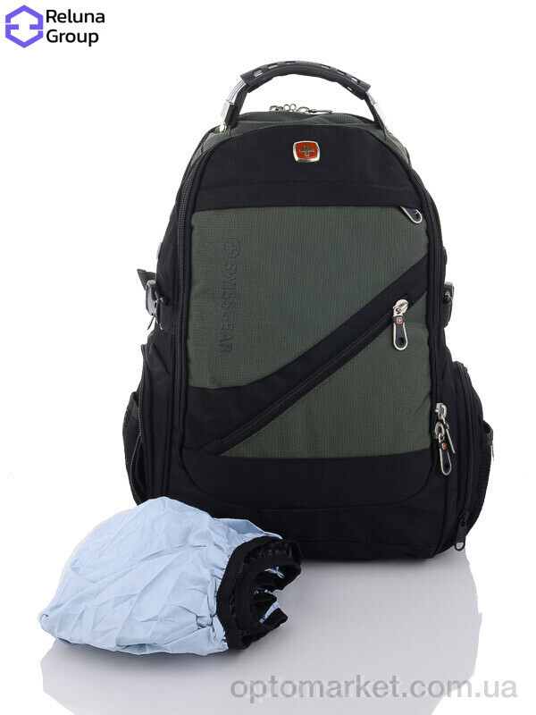 Купить Рюкзак дитячі 8810 green Reluna Group чорний, фото 3