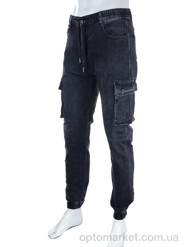 Купить Джинси чоловічі 8817 d.grey Baron сірий, фото 4