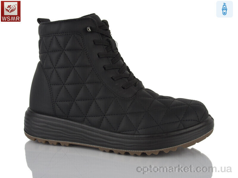 Купить Черевики жіночі 8851-1 WSMR чорний, фото 2