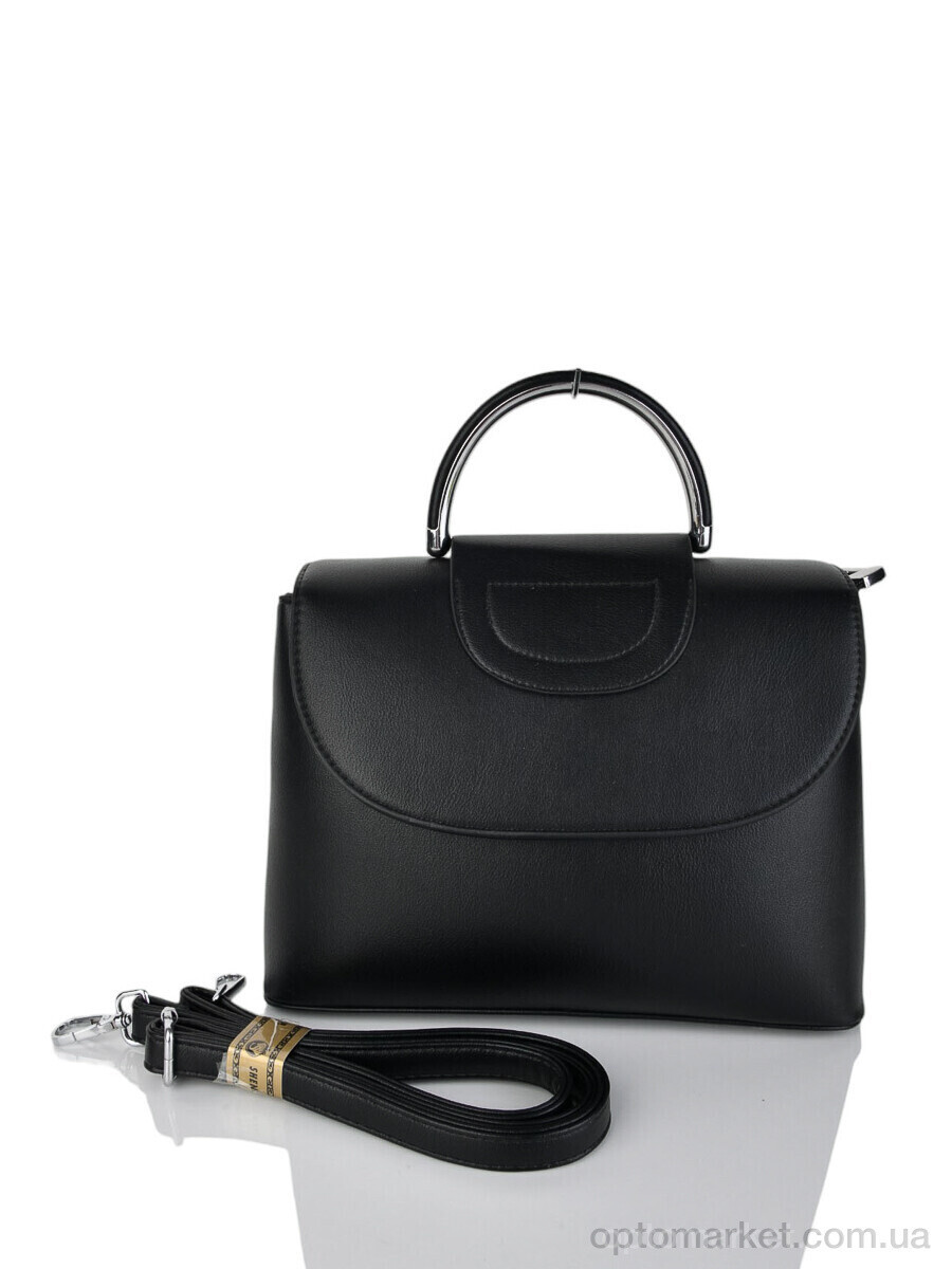 Купить Сумка женская 885195-1 black ShengMa чорний, фото 3