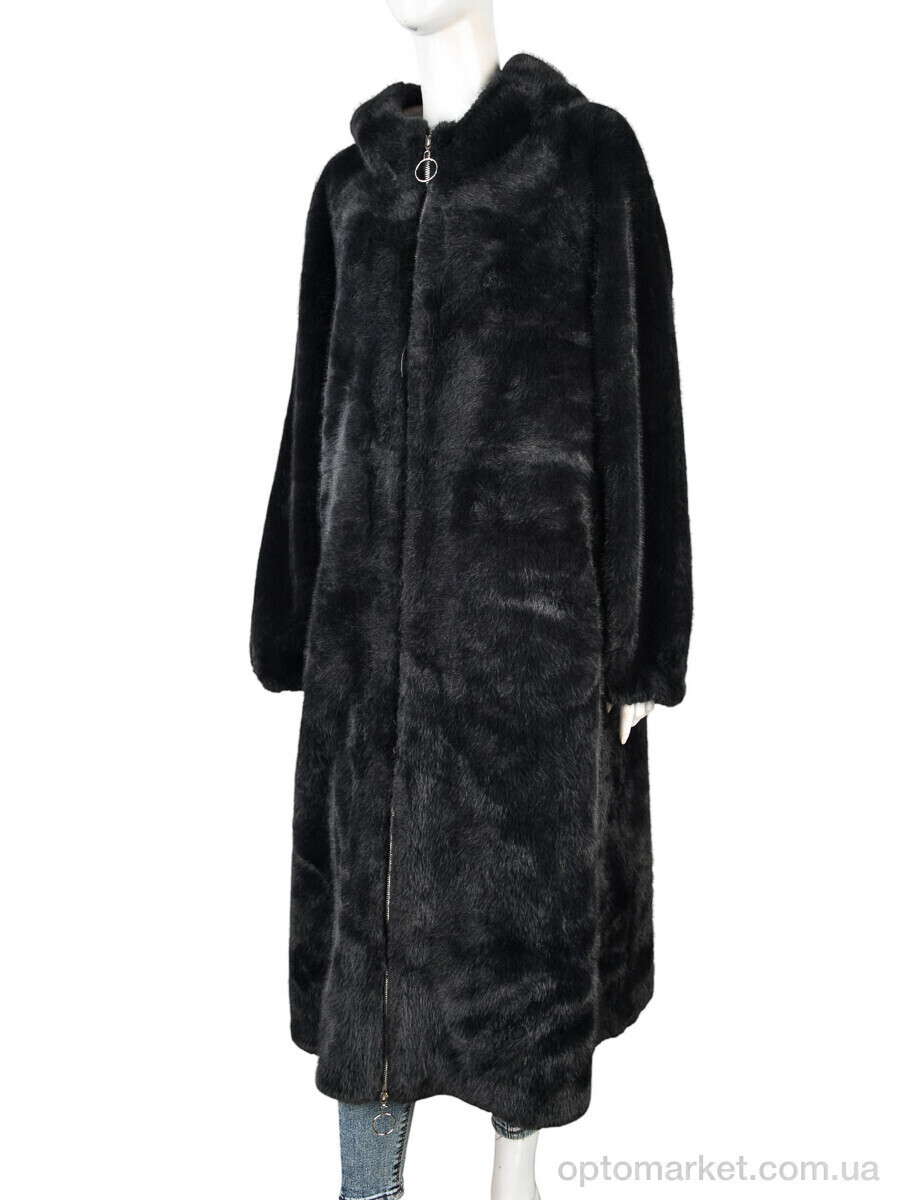 Купить Шуба жіночі 8868 gun Aimeiyoung графіт, фото 4