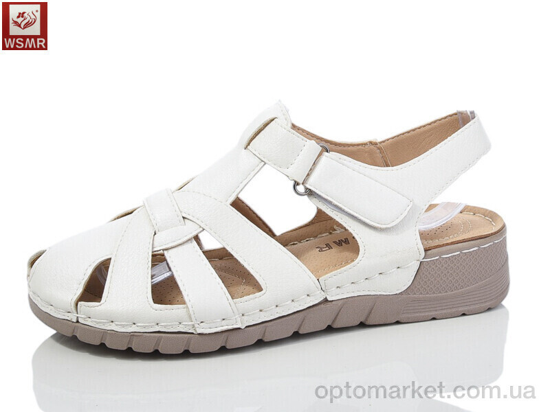 Купить Босоніжки жіночі 8882-2 WSMR білий, фото 2