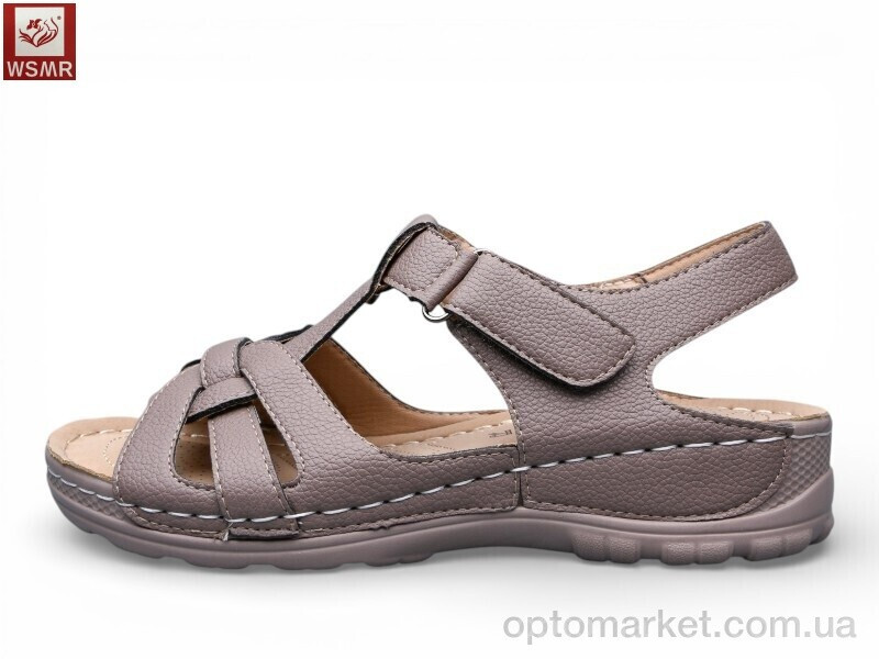 Купить Босоніжки жіночі 8883-6 WSMR коричневий, фото 2