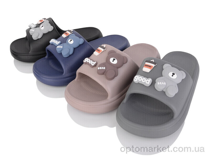 Купить Шльопанці дитячі 8896 mix (24) Lion-Lu мікс, фото 2