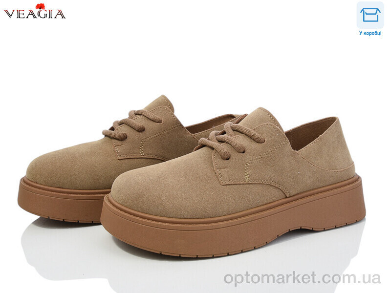 Купить Туфлі жіночі 8900-2 FAN хакі, фото 2