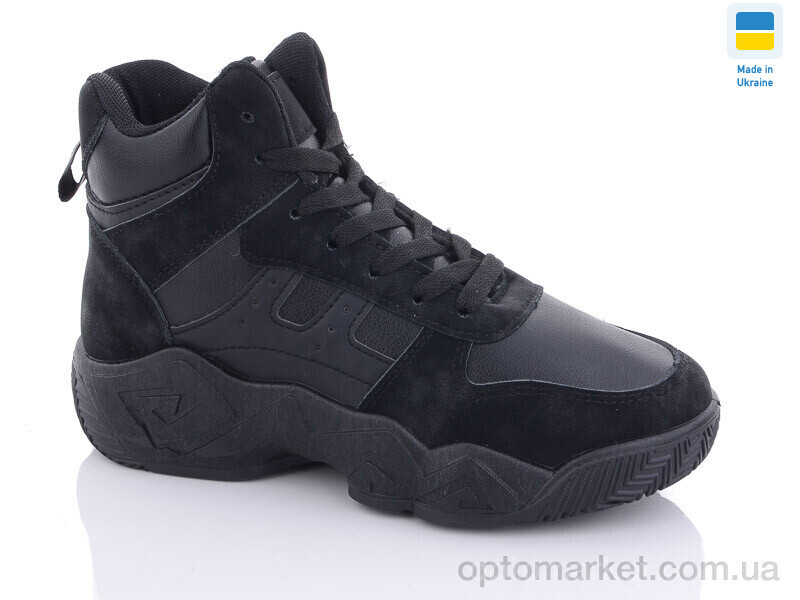 Купить Черевики унісекс 8910-1 Swin чорний, фото 3