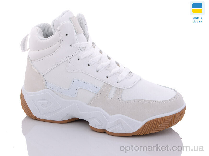 Купить Черевики жіночі 8916-3 Swin білий, фото 2