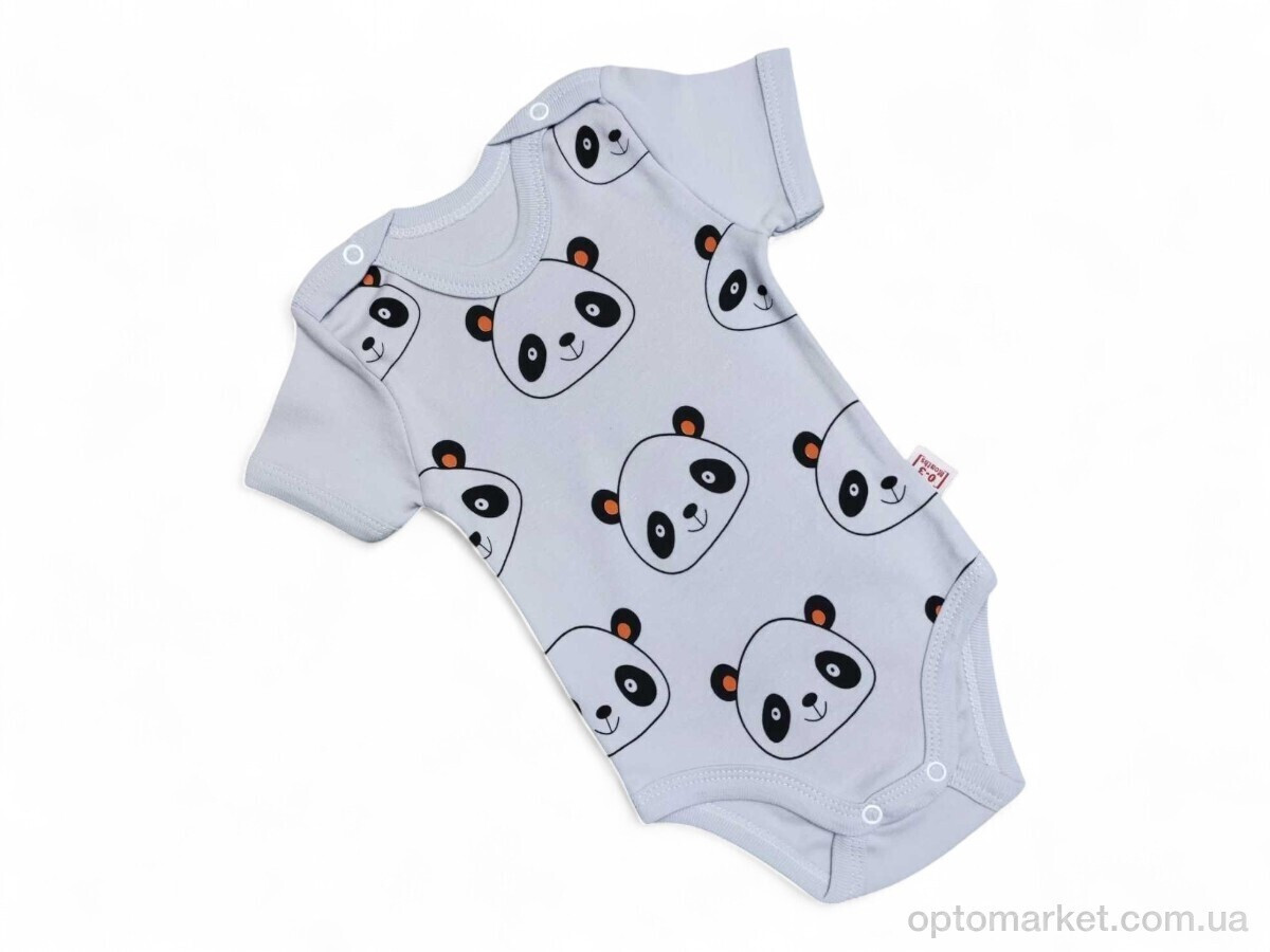 Купить Боді дитячі 897 св.сірий Demirdag Kids сірий, фото 2