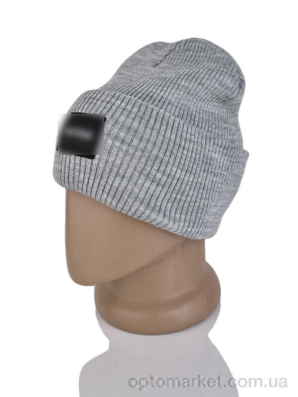 Купить Шапка жіночі 9-17 grey T.mmy hilfiger сірий, фото 3