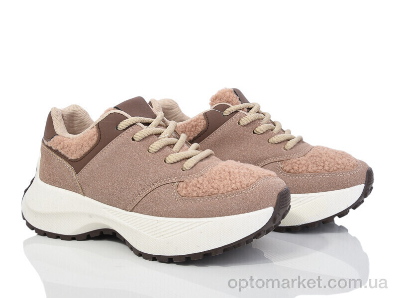 Купить Кросівки жіночі 9-757 (9-781) pink Violeta коричневий, фото 2