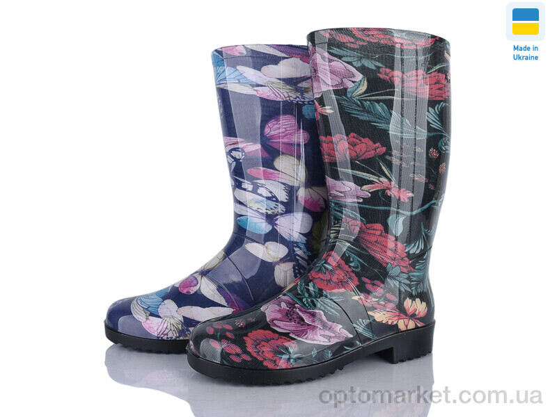 Купить Гумове взуття жіночі 9 mix Litma мікс, фото 2