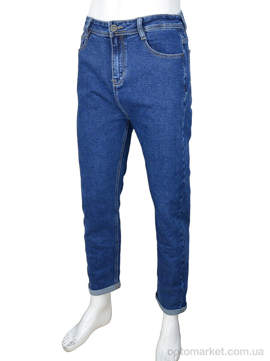 Купить Джинси чоловічі 9008 Baron синій, фото 5
