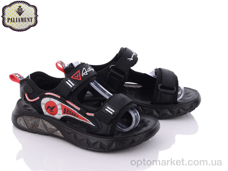 Купить Сандалі дитячі 902-3V Paliament чорний, фото 2
