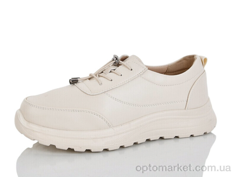 Купить Кросівки жіночі 903-2 Baodaogongzhu бежевий, фото 2