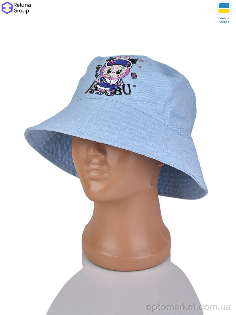 Купить Панама дитячі 9033-3 l.blue Reluna Group блакитний, фото 2
