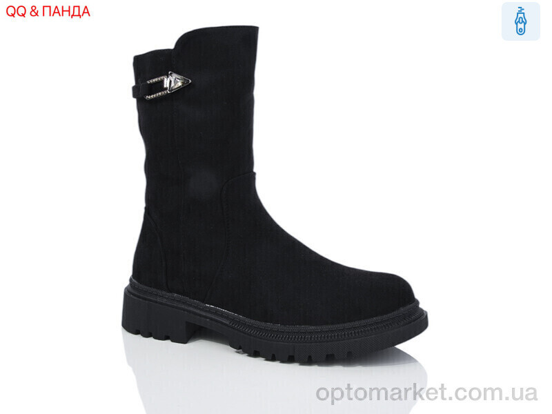 Купить Черевики жіночі 907-1 QQ&Панда чорний, фото 2