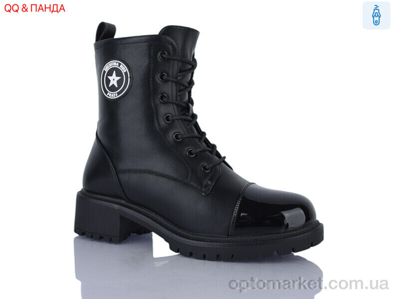 Купить Черевики жіночі 91-1 QQ&Панда чорний, фото 2