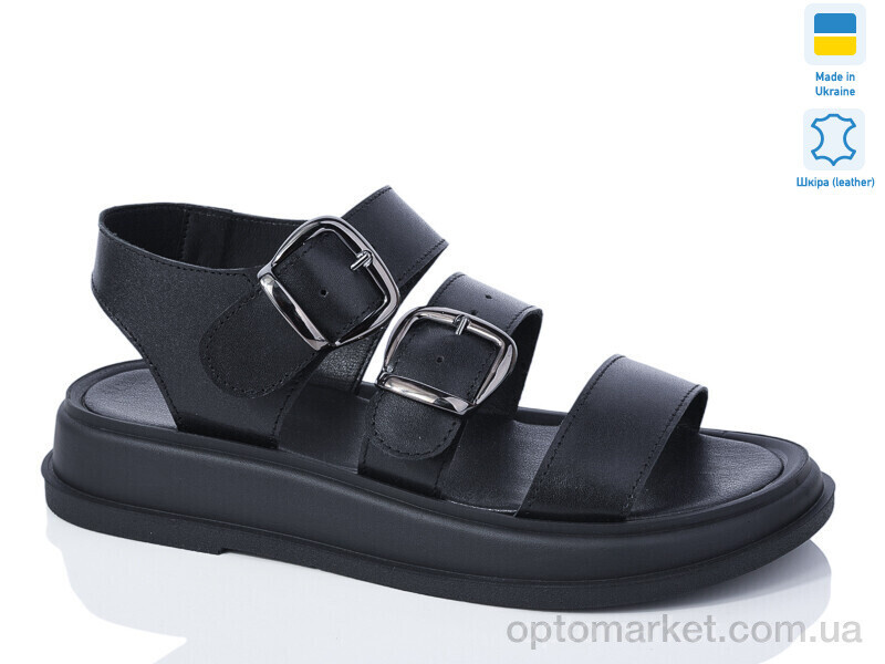 Купить Босоніжки жіночі 914 чорний к. Sali чорний, фото 2