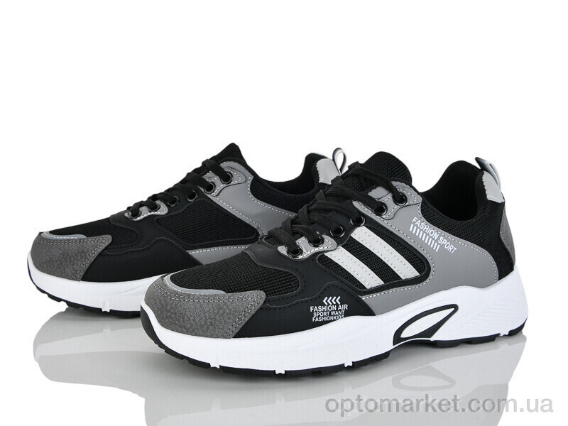 Купить Кросівки чоловічі 916-001 Xifa чорний, фото 2