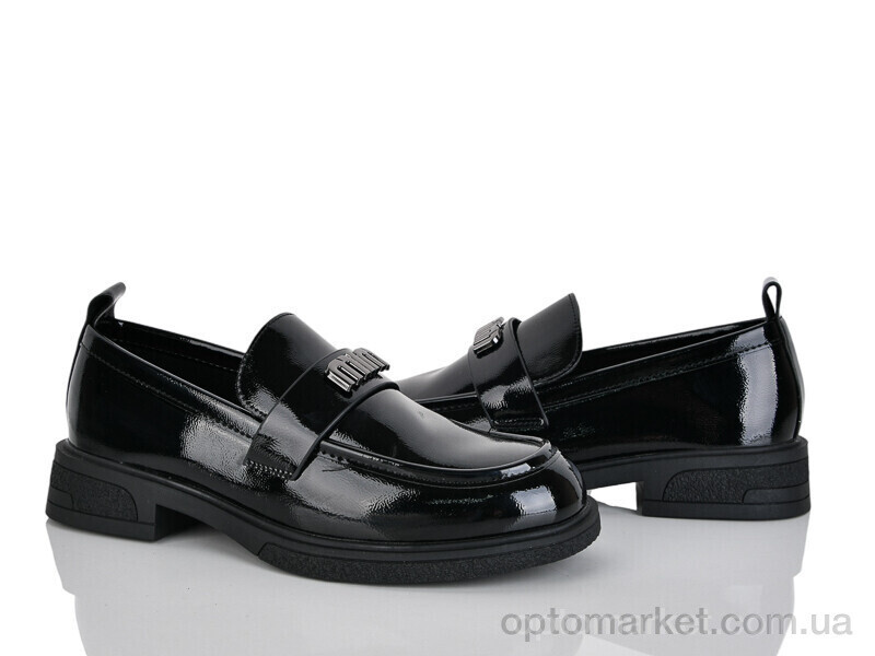 Купить Туфлі жіночі 9172-111 Baijin чорний, фото 2