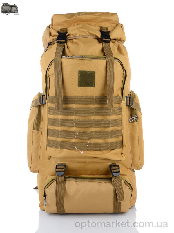 Купить Рюкзак чоловічі 9188 brown Superbag коричневий, фото 3