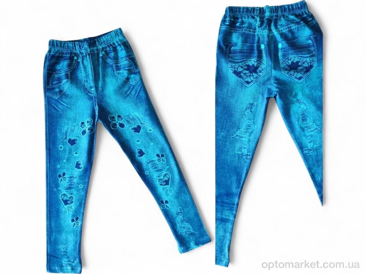 Купить Лосини дитячі 920 бірюзовий CONCON Kids блакитний, фото 2