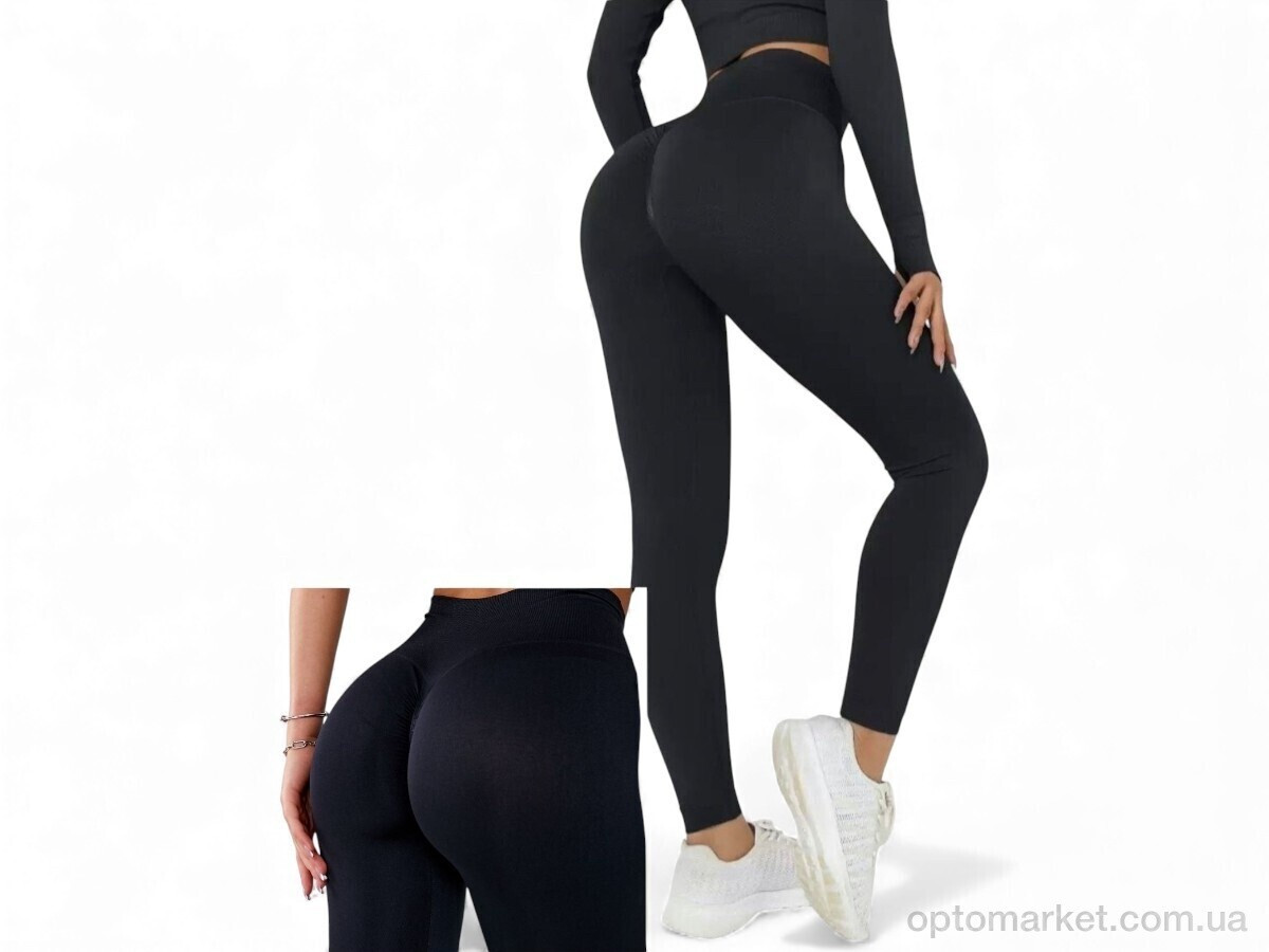 Купить Капрі жіночі 932 чорний Sport style чорний, фото 2