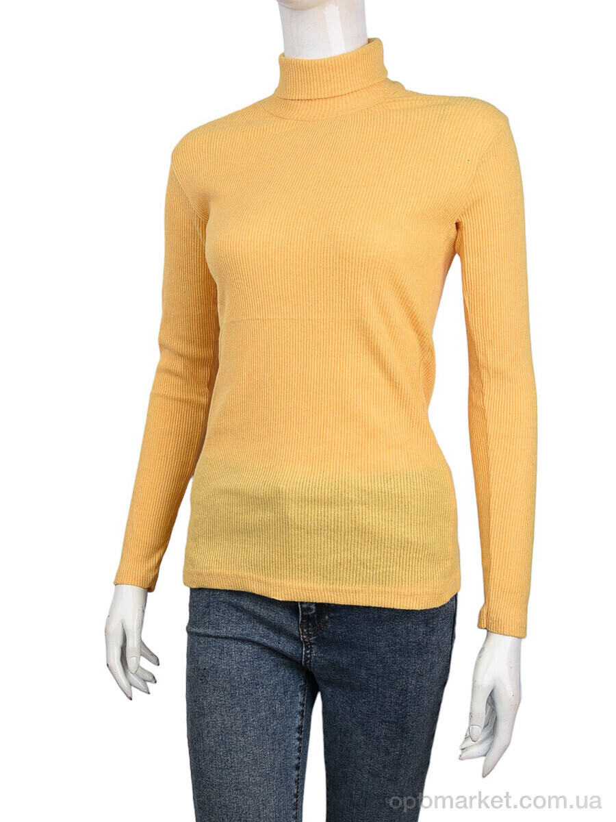 Купить Водолазка жіночі 9376-12 yellow Red Hat жовтий, фото 4