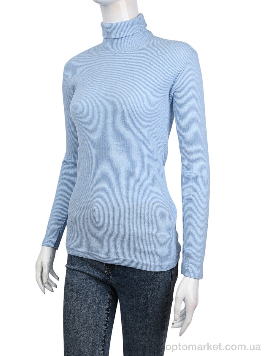 Купить Водолазка жіночі 9376-15 l.blue Red Hat блакитний, фото 4