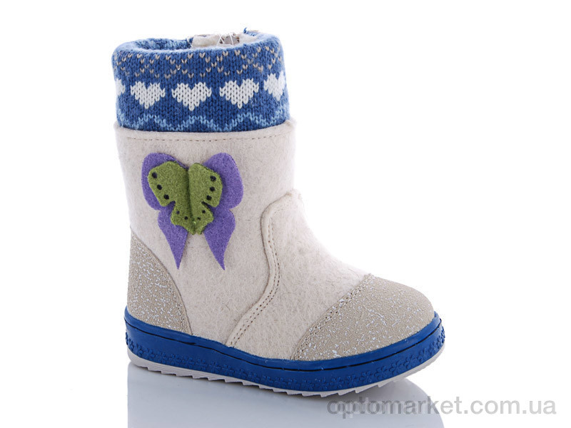 Купить Валянки дитячі 9427A-2 Libang білий, фото 2