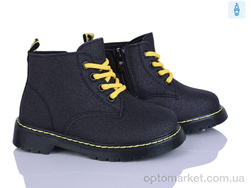 Купить Черевики дитячі 953-2A Kimbo-o чорний, фото 2