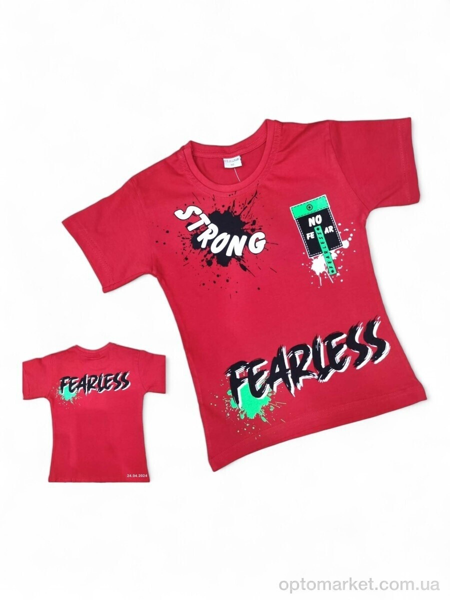 Купить Футболка дитячі 9717 червоний Real Kids червоний, фото 2