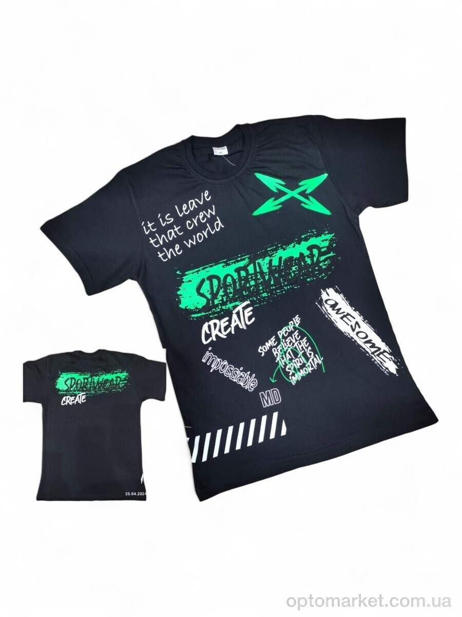 Купить Футболка дитячі 9718 чорний Real Kids чорний, фото 2