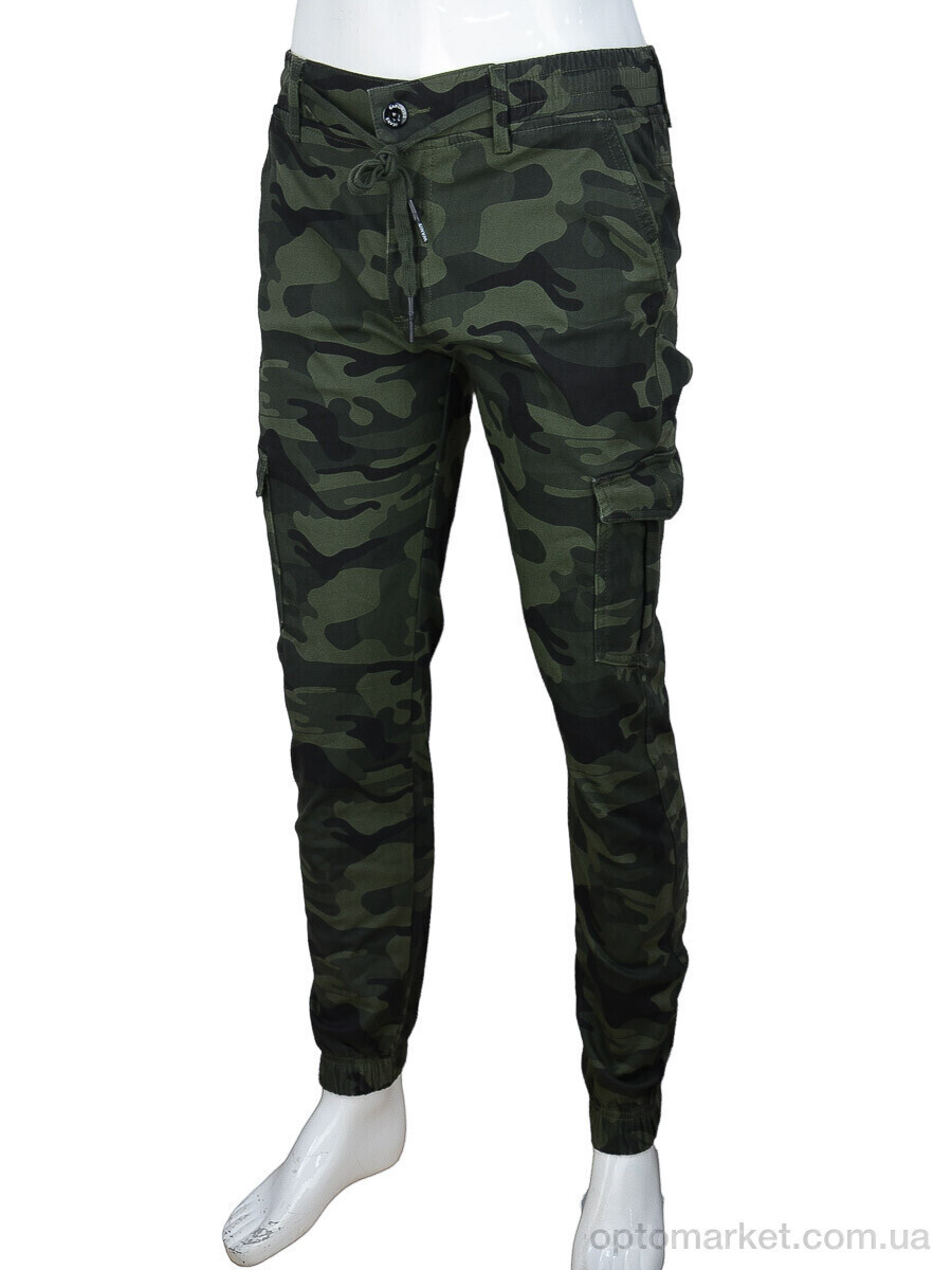 Купить Брюки чоловічі 98506-4 green Baronjns зелений, фото 4