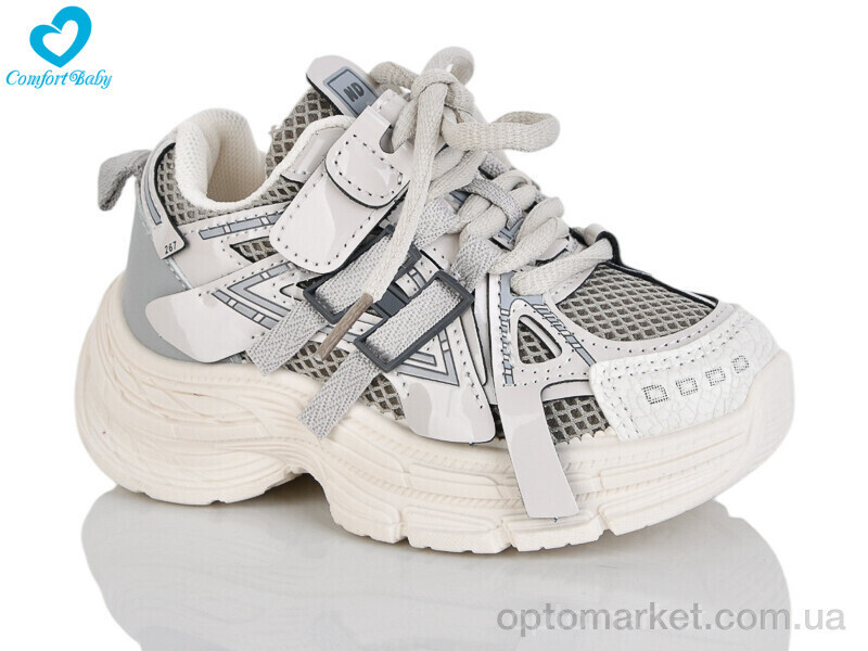 Купить Кросівки дитячі 999-1 Comfort-baby сірий, фото 2