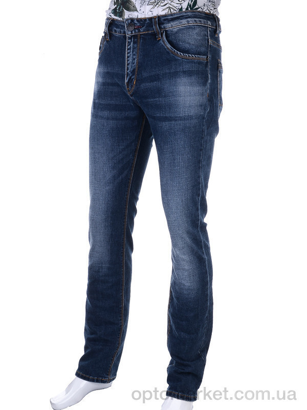 Купить Брюки мужчины A2292 Fang Jeans синий, фото 4