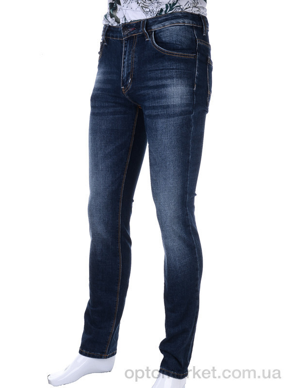 Купить Брюки мужчины A2296 Fang Jeans синий, фото 4