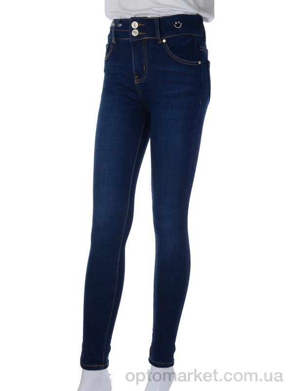 Купить Брюки женские DF589 New jeans синий, фото 4