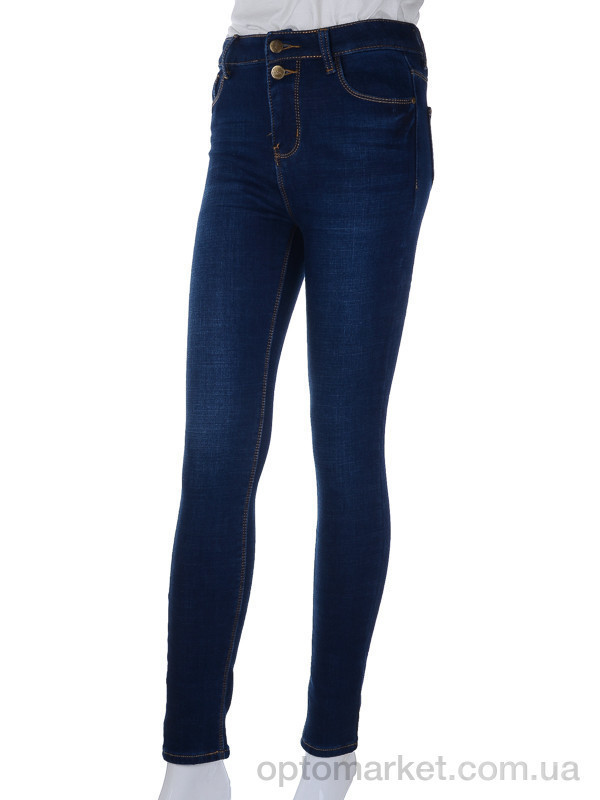 Купить Брюки женские DF611 New jeans синий, фото 4