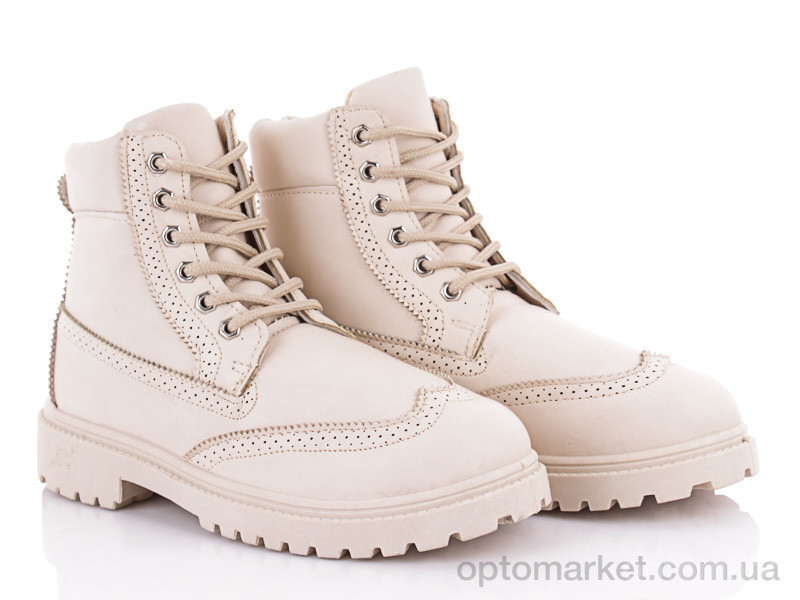 Купить Ботинки женские F1756-2 beige Zoom бежевый, фото 2