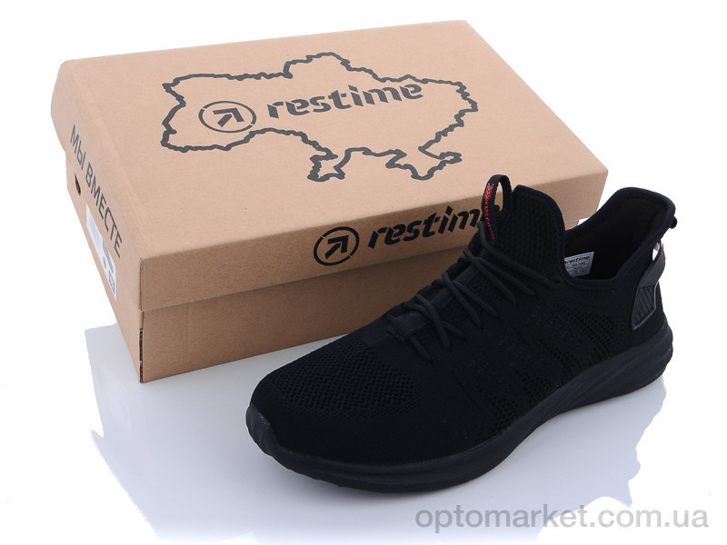 Купить Кроссовки мужчины GML21968 black Restime черный, фото 3