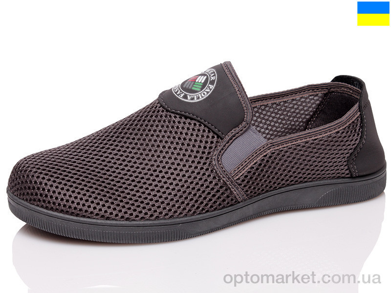 Купить Слипоны мужчины GR 129-2303 сер Gratis серый, фото 2