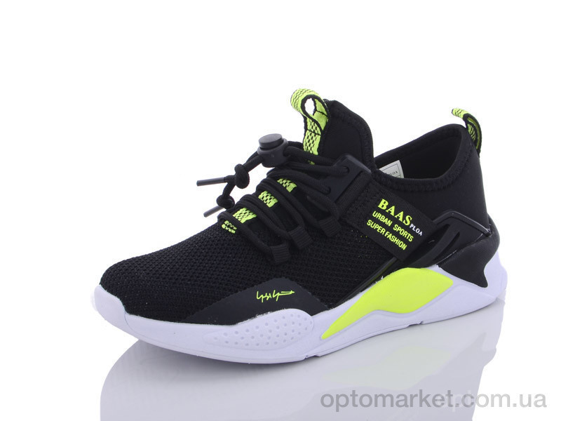 Купить Кроссовки детские K6182-1 Baas черный, фото 2
