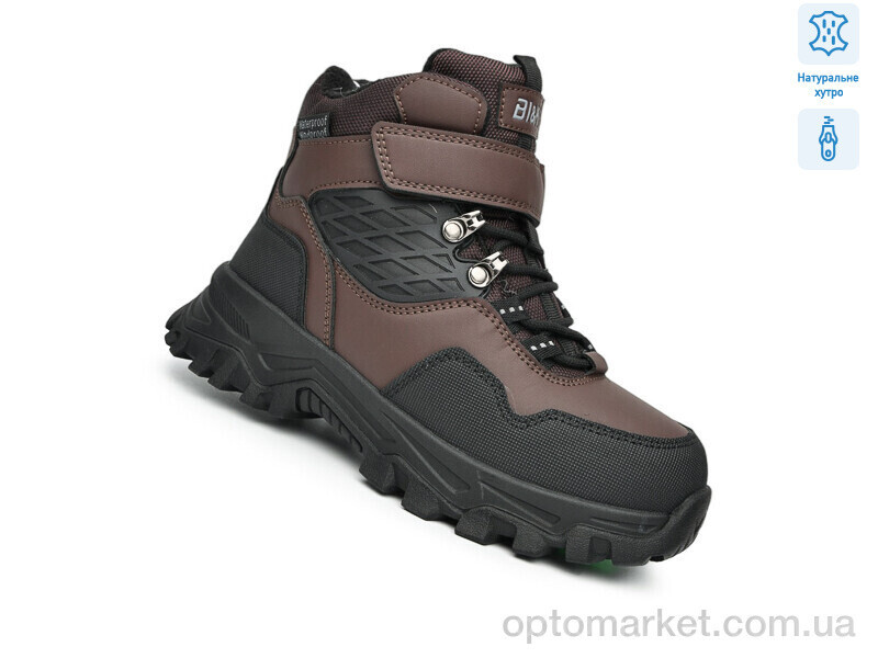 Купить Черевики дитячі A-B01437E Bi&Ki коричневий, фото 3